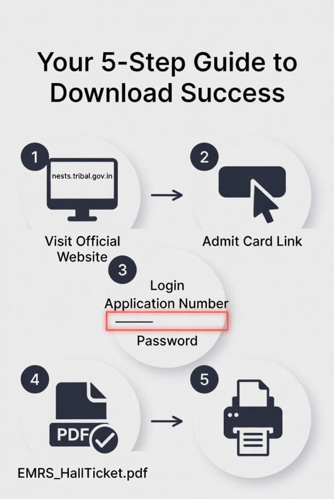EMRS Admit Card 2025
