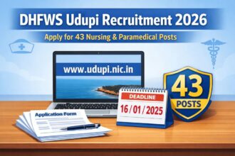 DHFWS Udupi Jobs 2026